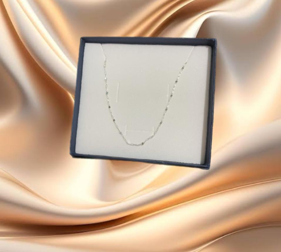 CADENA CARACOL DIAMANTADA