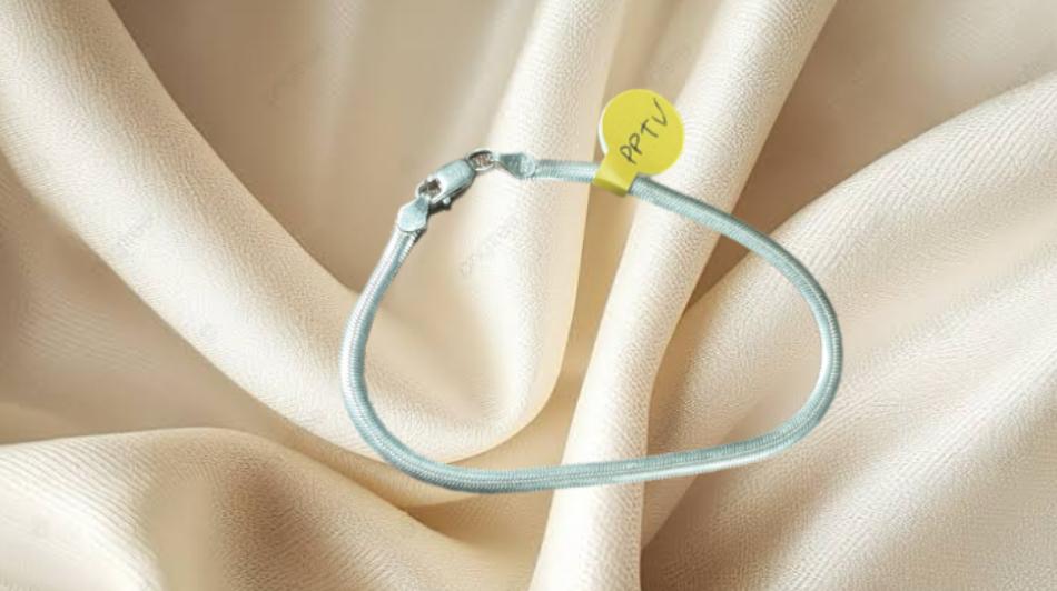 PULSERA PLANA TEJIDO DE VIVORA