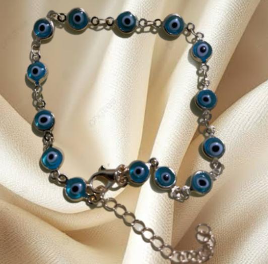 PULSERA DE OJO TURCO EN AZUL